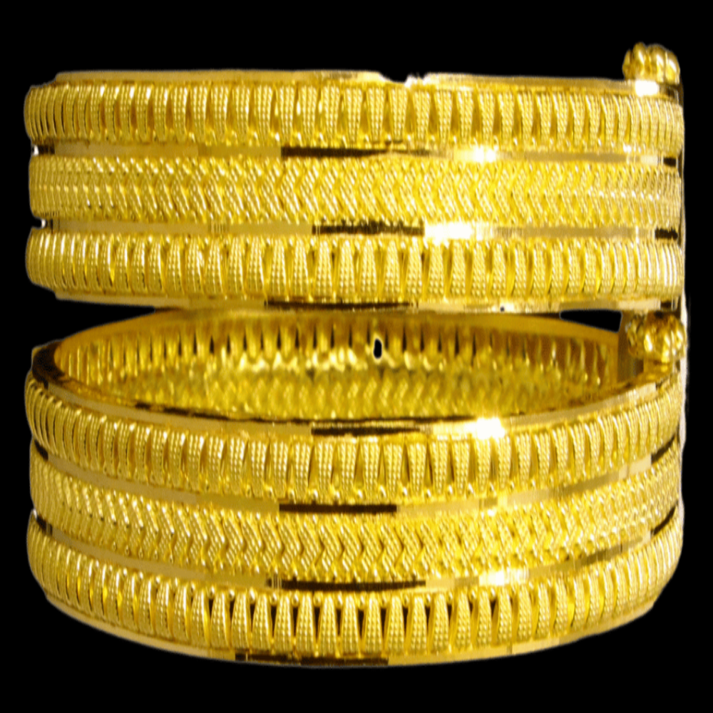 22K Gold Bangle Bracelet
